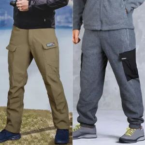 기모등산바지 겨울아웃도어 남자방한작업복 패딩 본딩