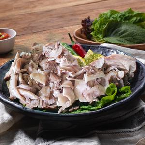 국내산 삶은 돼지 머리고기 슬라이스 1kg