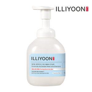일리윤 세라마이드 아토 버블워시 앤 샴푸 400ml 1개