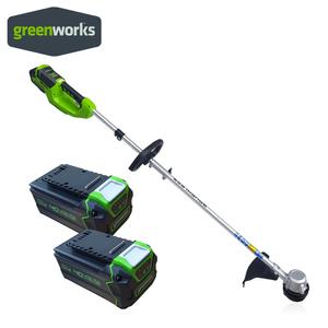 그린웍스 40V 충전식 프론트 마운트 예초기 5.0ah_B1(배터리1개,충전기1개포함) / B2(배터리2개,충전기1개포함)