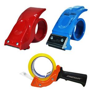 테이프 커터기 플라스틱 철제 고급형 컬러랜덤 테이프 커팅기