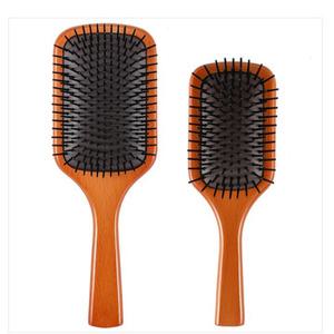 ODUZ 우든 패들 브러쉬 두피마사지 우드 나무 대형 미니 소형 아베다브러쉬 스타일