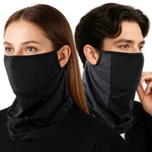 귀걸이형 메쉬 자외선차단 쿨 마스크 남성 여성 얼굴 햇빛가리개 여름용 넥워머 운동 골프 등산 멀티스카프