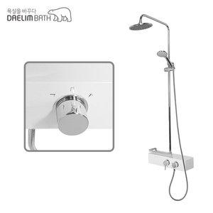 [고치고] 대림바스 DL-B6011 레인 해바라기 샤워기 선반형 샤워 수전