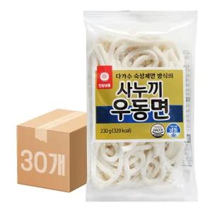 천일식품 사누끼 냉동 우동면 230g 30개