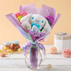 인형 꽃다발 산리오  졸업식 입학식 발표회 학예회 시나모롤  쿠로미   마이멜로디