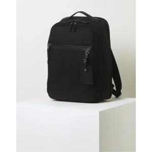 [롯데백화점]닥스 액세서리 LL[쇼핑백동봉]블랙 로고장식 나일론 백팩 DBBA4E669