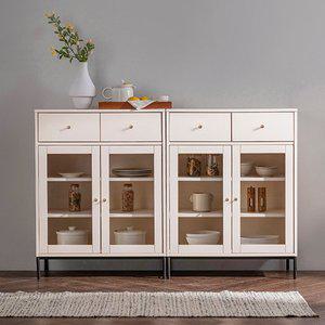 [디자인벤처스]포르테화이트 유리장식장