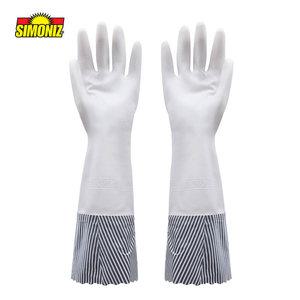 시모나이즈 기모 세차 고무 장갑 부드러운 안감