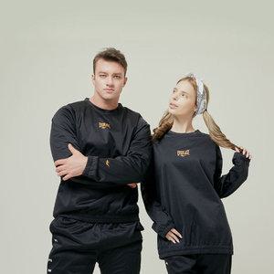 에버라스트 사우나 슈트 라운드 티 땀복 상의 헬스복