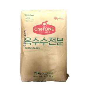 대상 쉐프원 옥수수전분 20kg /
