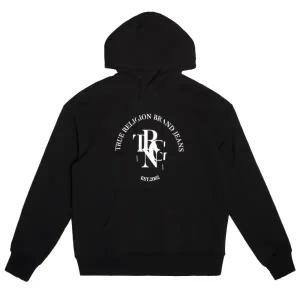 [트루릴리전][TRUE RELIGION] 원형 로고 후드 티셔츠