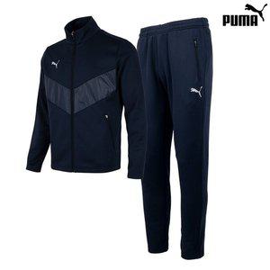 [푸마] KK 프리매치 겨울 기모 집업 츄리닝 트레이닝복 세트 NV