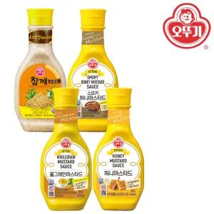 오뚜기 스모키 허니 머스타드 홀그레인 참깨 드레싱 소스
