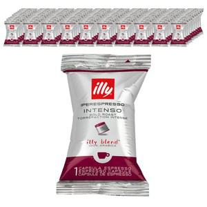 일리 인텐소 다크 플로우팩 캡슐커피 25ml 100개