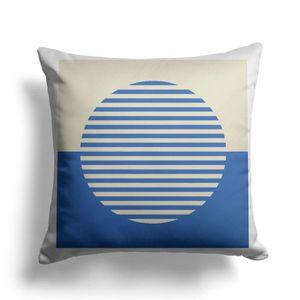 [NS홈쇼핑]로얄 딥블루 스트라이프 모던디자인 쇼파방석 쿠션커버60x60..[31393525]