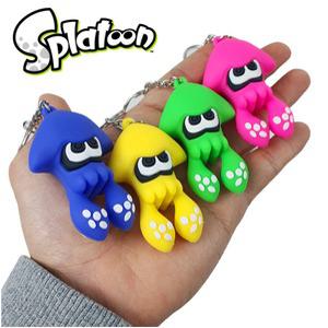 캐릭터 귀여운 스플래툰3 오징어 피규어 게임 굿즈 키링 열쇠고리 키홀더 가방고리 키체인