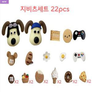 월레스와 그로밋 펭귄 양 크록스 지비츠 키링 신발 악세사리 꾸미기 파츠 피규어 굿즈 인형