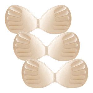 브라패드 3개세트 수영복 비키니  스포츠브라 가슴 뽕 일체형 땅콩패드