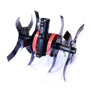 국내 발송 로타리 기계 예초기 부착형 소형 미니 농업용 관리기 텃밭 주말농장