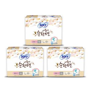 쏘피 내몸에 순한면 중형 18매, 3개