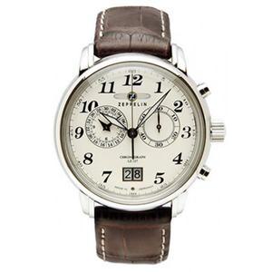 타임플래닛 제플린 7684-5 가죽밴드 시계 본사정품