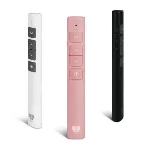 나비 휴대용 초경량 인체공학 레드 레이저 포인터 무선 프리젠터 NV117-PPT350 프리젠테이션