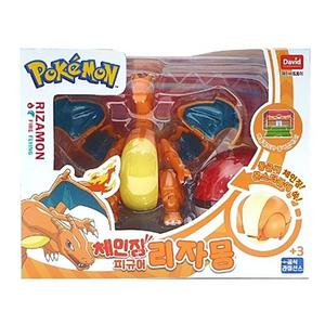 포켓몬스터 리자몽 피규어 체인징 포켓몬인형 장난감