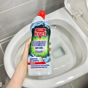 독일 크렛 변기 욕실 세정제 750ml 4개 변기 욕실 청소 코딩효과 악취제거 묵은때청소