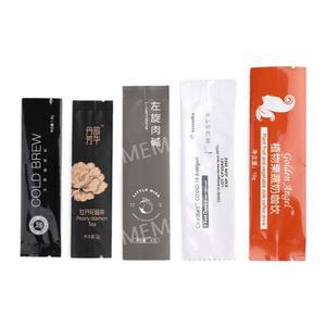 스틱포장지 100개입 소분봉투 알루미늄 포장지 커피 양갱 분말 간식 식품