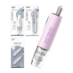 [e문구]Oval 오발 마카롱 수정테이프 노크식 리필교체형 QSR-506/B