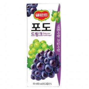 델몬트 포도드링크 190ml 32팩
