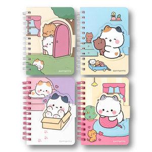 12개 일정문구 우옹이 마그넷수첩  자석 필기 휴대 메모 메모패드 공시생 수험생 공부 학용품 필수템 어린이문구세트 유치부단체