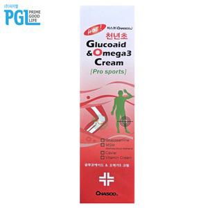 천년초 글루코에이드&오메가3 크림 150ml X 3개 / 글루코사민크림
