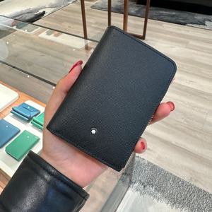 몽블랑 사토리얼 BCH 지퍼 포켓 카드지갑 129118