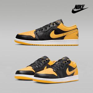 [국내매장판] 나이키 에어 조던 1 로우 옐로우 오커 553558-072
