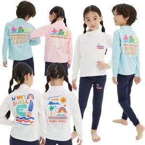 윈디스웰 키즈 아동 세트 상의 래쉬가드 + 하의 레깅스