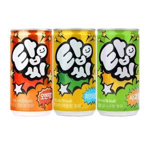 탑씨190ml) 오렌지30+파인애플30+사과30 / 캔음료