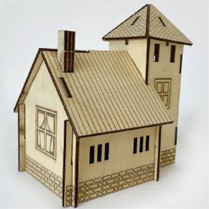 3D 우드 조립집 초등 미니어처 만들기 A 01 유아 특수학교 방과후수업 취미