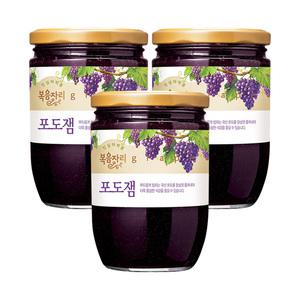 복음자리 포도잼 620g x 3개