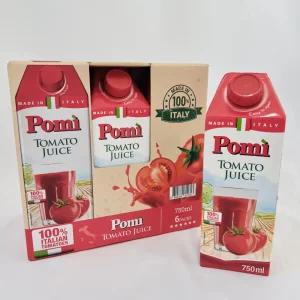 포미 토마토 주스 쥬스 무설탕 무가당 착즙 750ml 6입