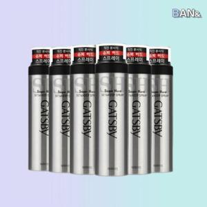 [갸스비] 갸스비 셋 앤 킵 헤어 스프레이 슈퍼하드 263ml 6개