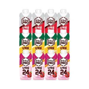 [너만아는과자점]오리온 닥터유프로 단백질 드링크 딸기 4개+초코 4개+바나나 4개