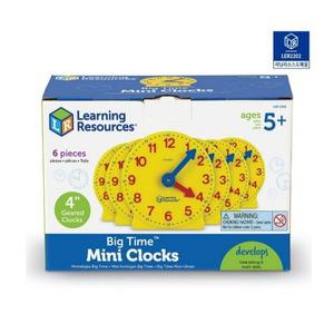 모형 시계 소그룹 세트 4-inch LER2202 6종세트 러닝리소스 af06 학생용시계 고급형