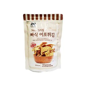 [수산곳간] 그시설 빠삭 어포튀김 100g  x 20개
