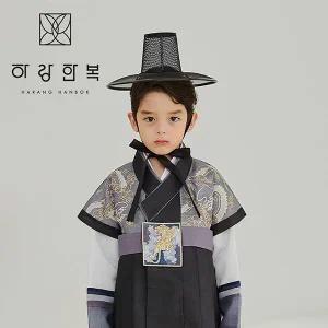 [보리보리/하랑한복]하랑한복남아한호랑+복주머니