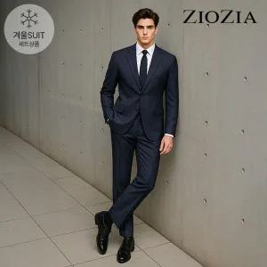 [지오지아] 네이비 섀도우 글렌체크 정장세트 (ABC4SB1205_ABC4SP1205_NV)