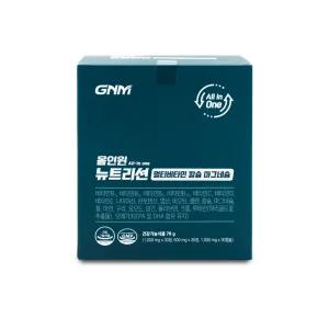 GNM자연의품격 올인원 뉴트리션 멀티비타민 칼슘 마그네슘 2600mg x 30개입 X 1박스 I