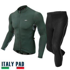 [MCN] 긴팔+7부 반바지 싸이클복 라이딩복 자전거옷 콘트래카키