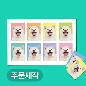 증명사진 셀프 인화 출력 여권 면허증 주민등록증 반명함 굿즈 소량인쇄